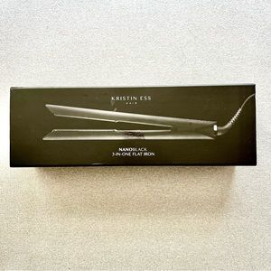 SOLD! Kristin Ess Nano Black 3 in one Flat Iron. Soft grip. KES0337. Retail $100